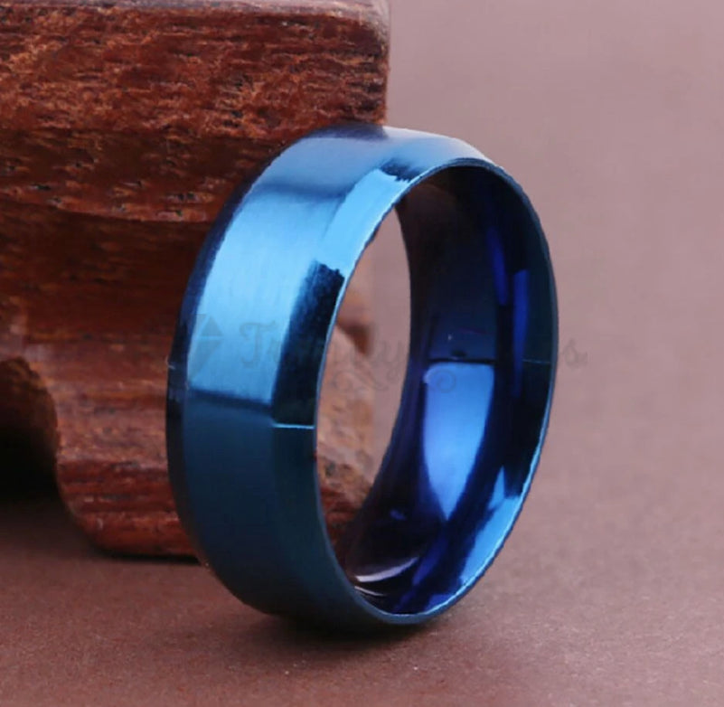 Exquisite Couple Casual Fashion Wedding Engagement Ring Band Size 9 (19mm) S - T