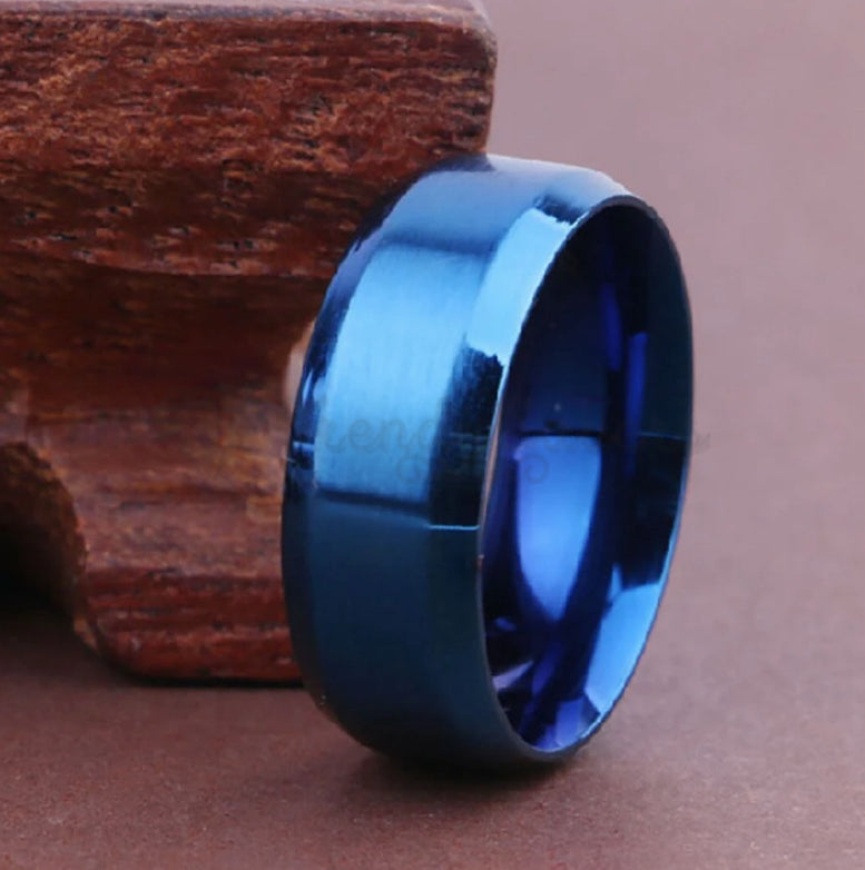 Exquisite Couple Casual Fashion Wedding Engagement Ring Band Size 9 (19mm) S - T