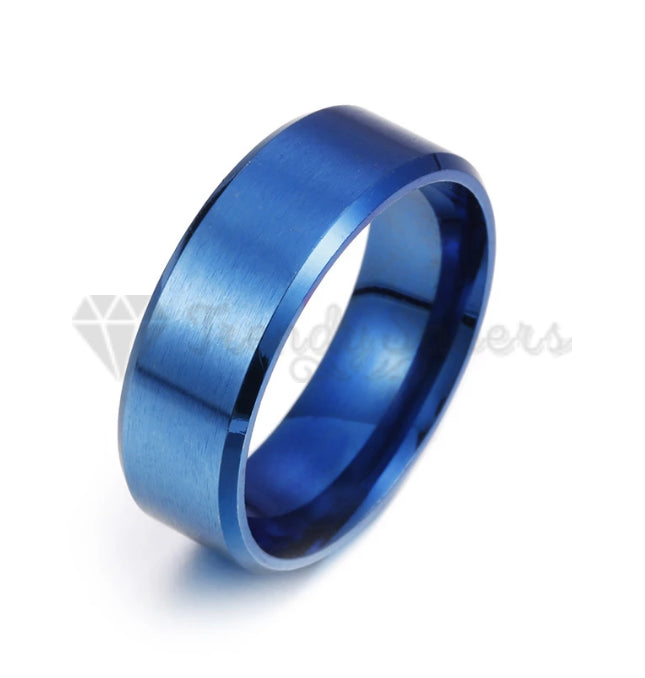 Exquisite Couple Casual Fashion Wedding Engagement Ring Band Size 9 (19mm) S - T