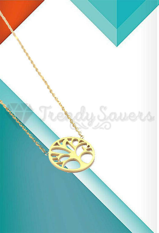 Stainless Steel Gold Tree Of Life Pendant Charm Leg Chain Foot Bracelet Anklet