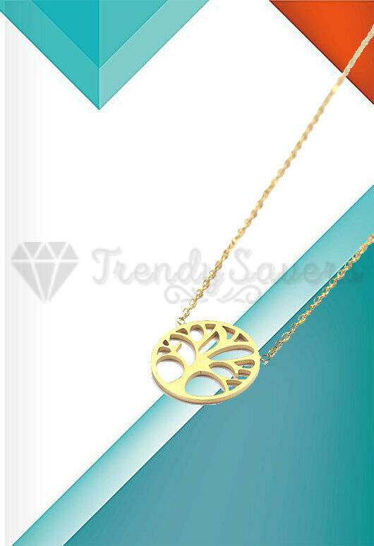 Stainless Steel Gold Tree Of Life Pendant Charm Leg Chain Foot Bracelet Anklet