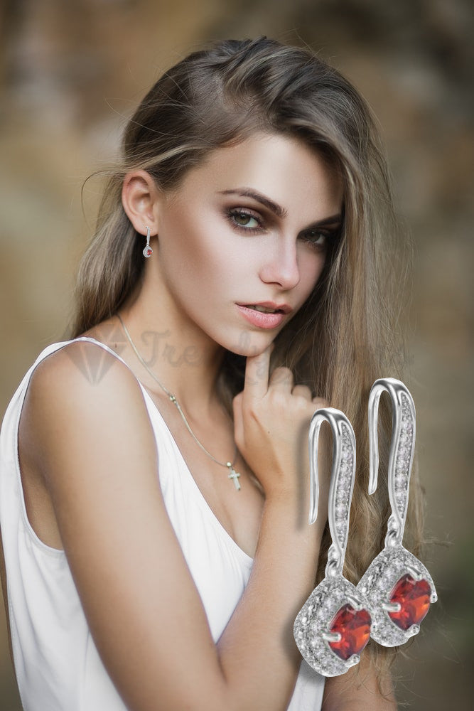 Sterling silver wedding earrings deals