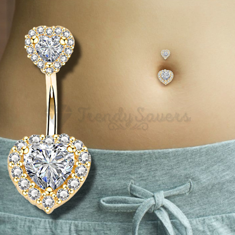 Two sales belly rings