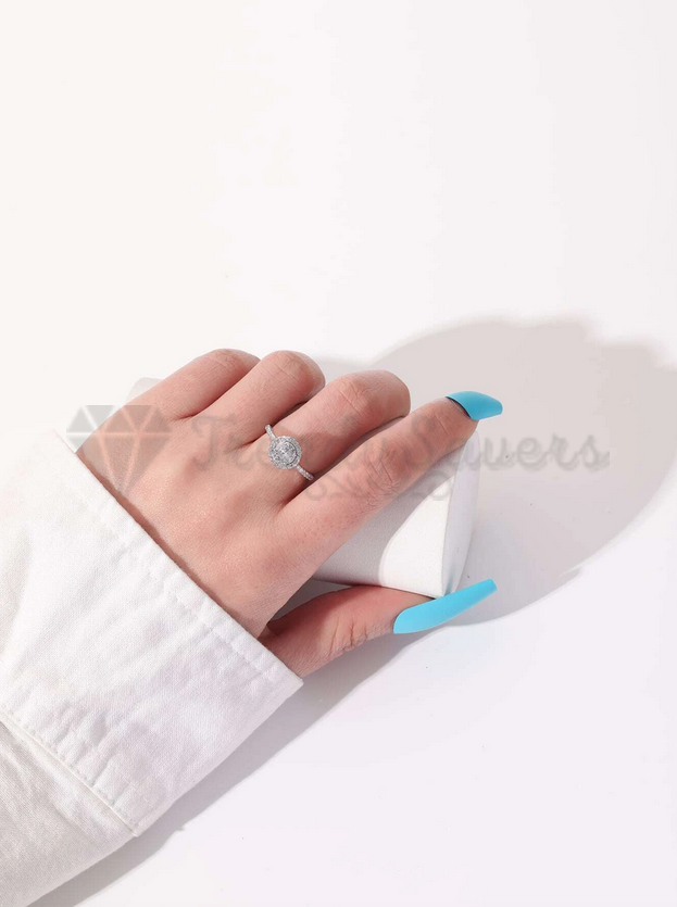 925 Sterling Silver Classic Adjustable Engagement Ring Wedding Band Sizes 7-12