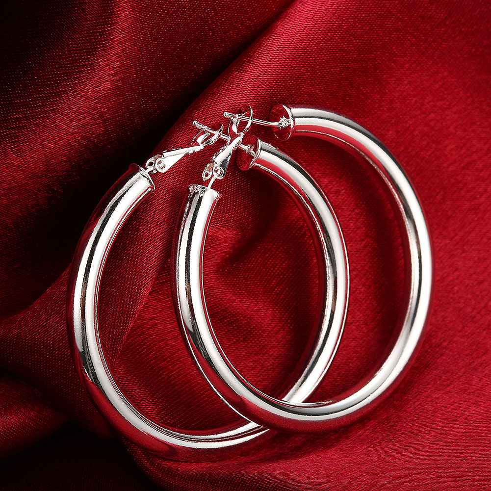 Polished Round Earrings