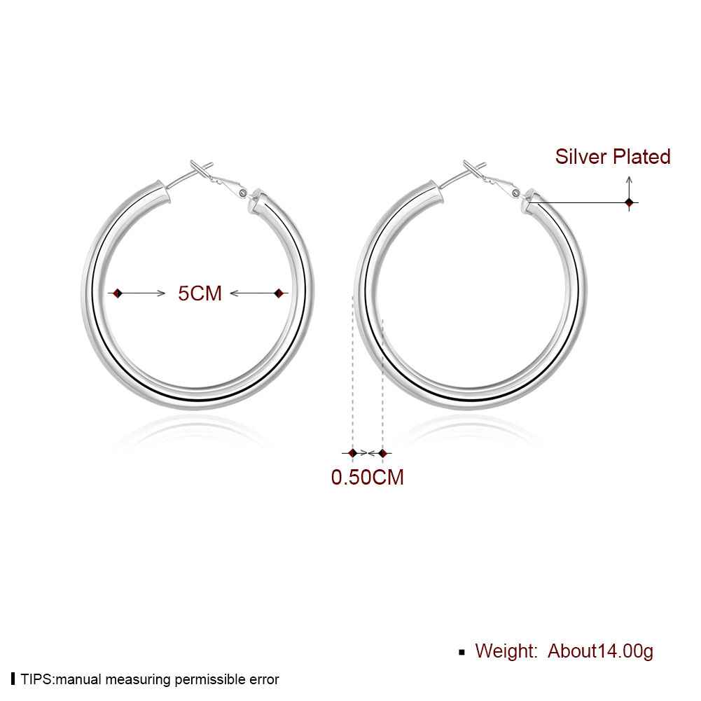 Polished Round Earrings