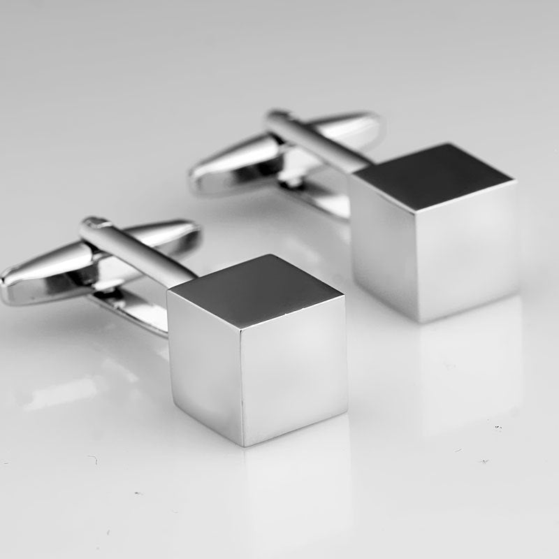 Classy Silver Cufflinks