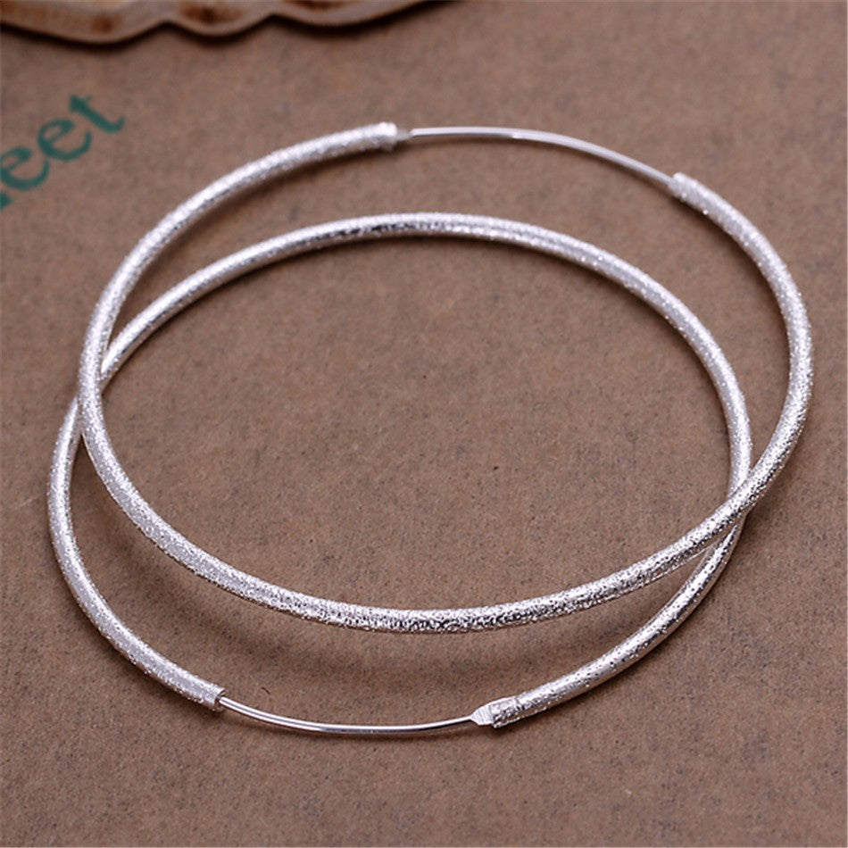 Intricate Silver Earrings