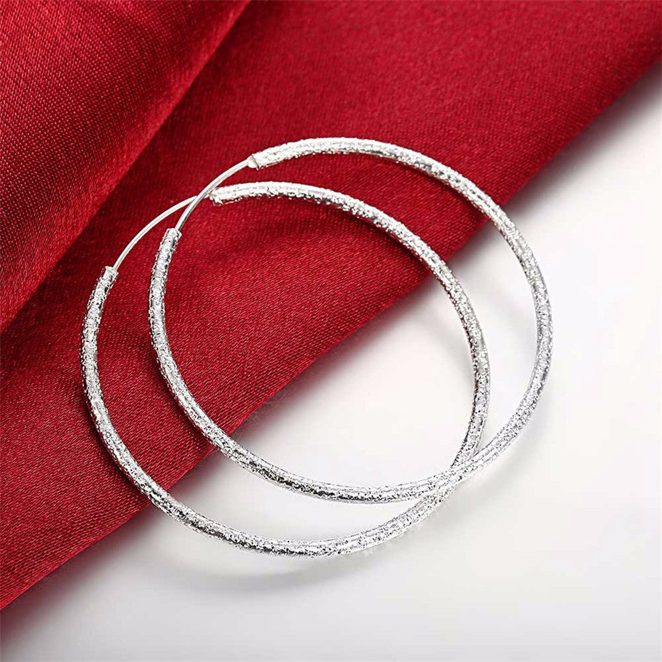 Intricate Silver Earrings