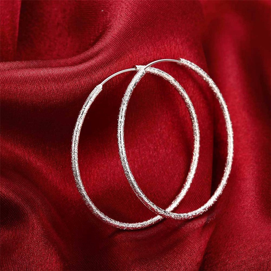 Intricate Silver Earrings