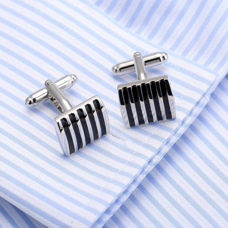 Brass Stamp Cufflinks