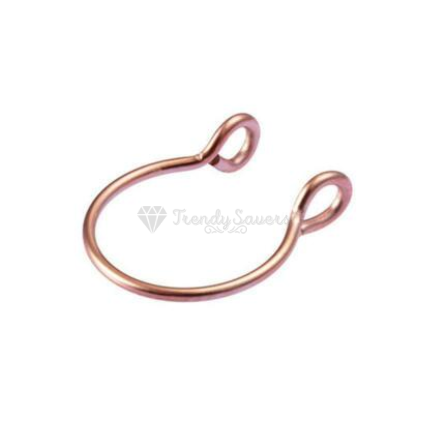 Amazon.com: Fake Septum Ring 20G 14K Gold Filled - Wrapped Tribal Faux  Septum Piercing - 8mm No Piercing Needed Septum Hoops : Handmade Products