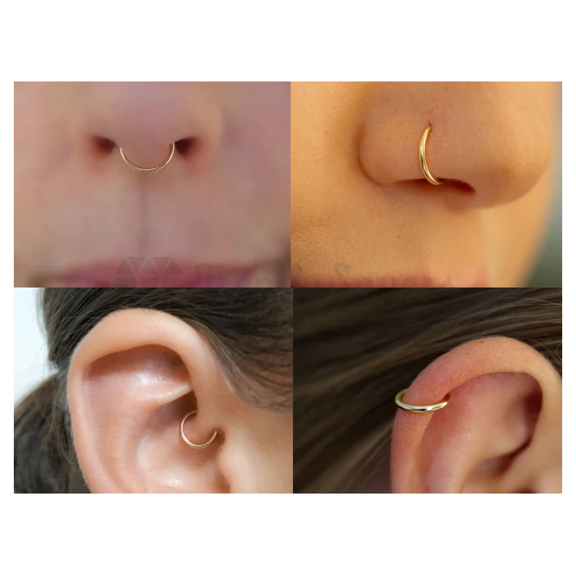 Hypoallergenic 2025 septum ring