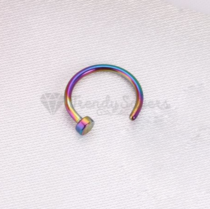 Oil slick nose ring deals