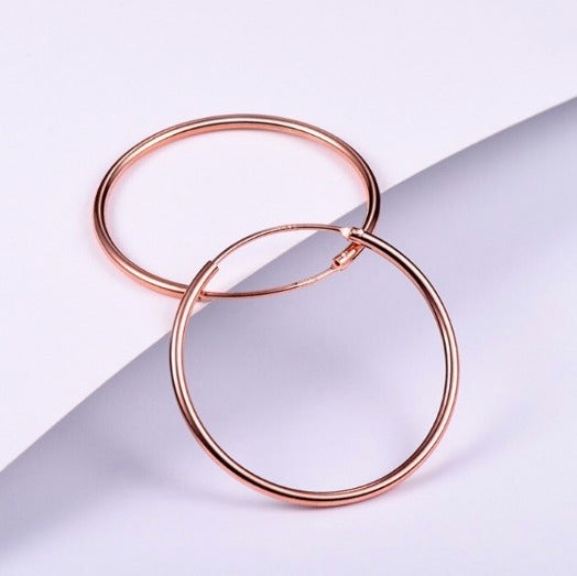 Rose Gold Earrings