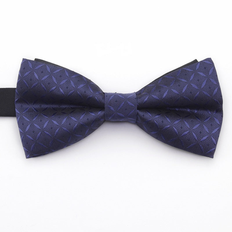 Sophisticated Blue Bow Tie