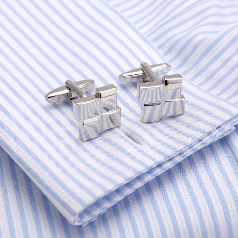 Impressive Criss Cross Cufflink