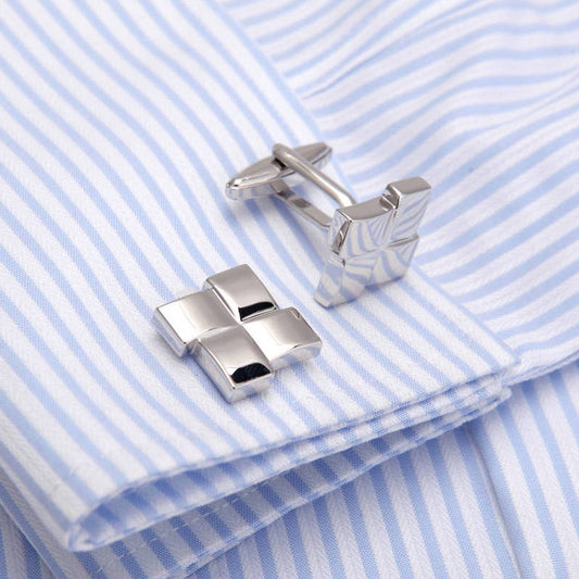 Impressive Criss Cross Cufflink