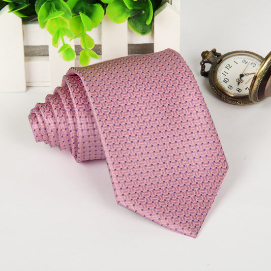 Modern Silk Purple Necktie