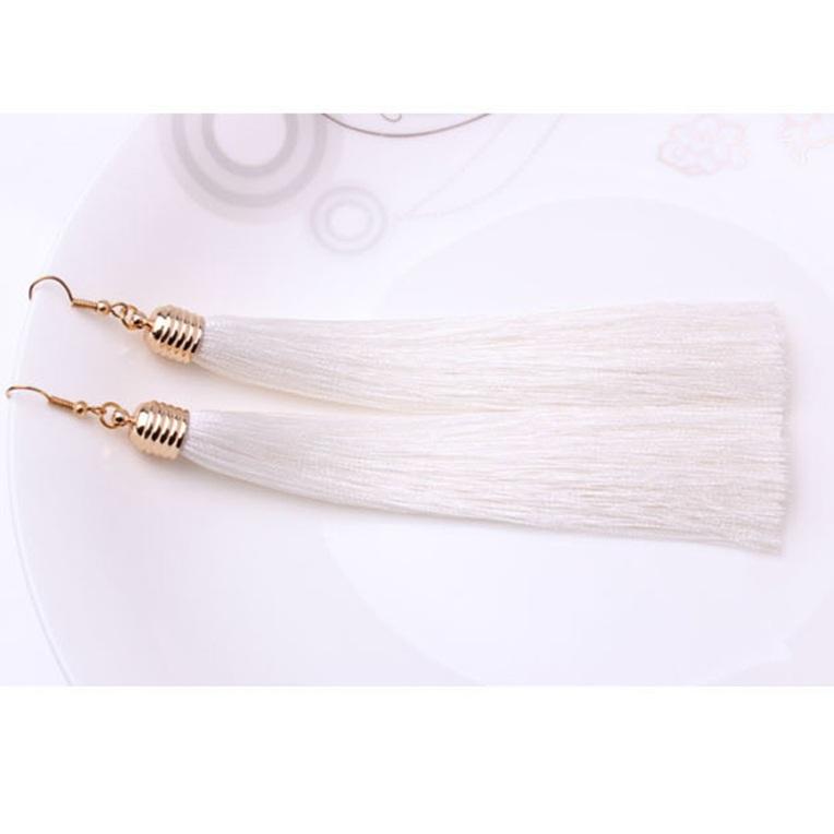 Stunning Fringe Drop Tassel Earrings