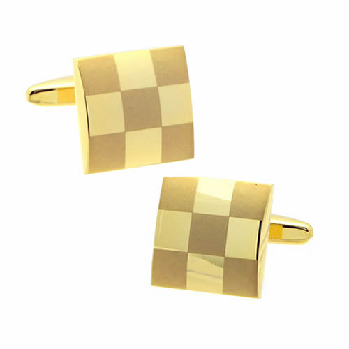 Beautiful Square Check Cufflinks
